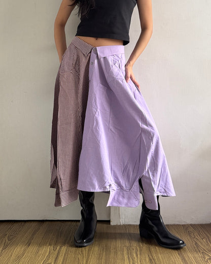 Button-up Maxi Skirt 064