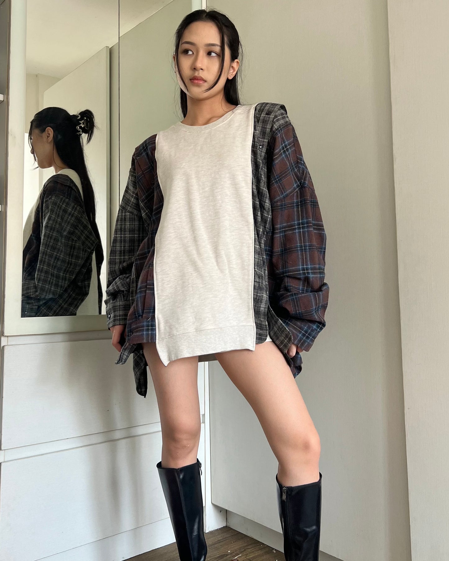 Deconstruct Flannel Shirt 038