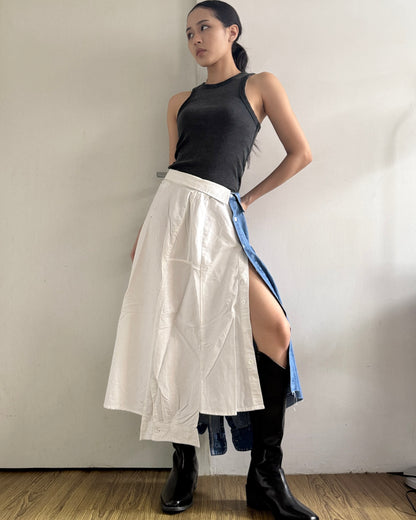 Button-up Maxi Skirt 078