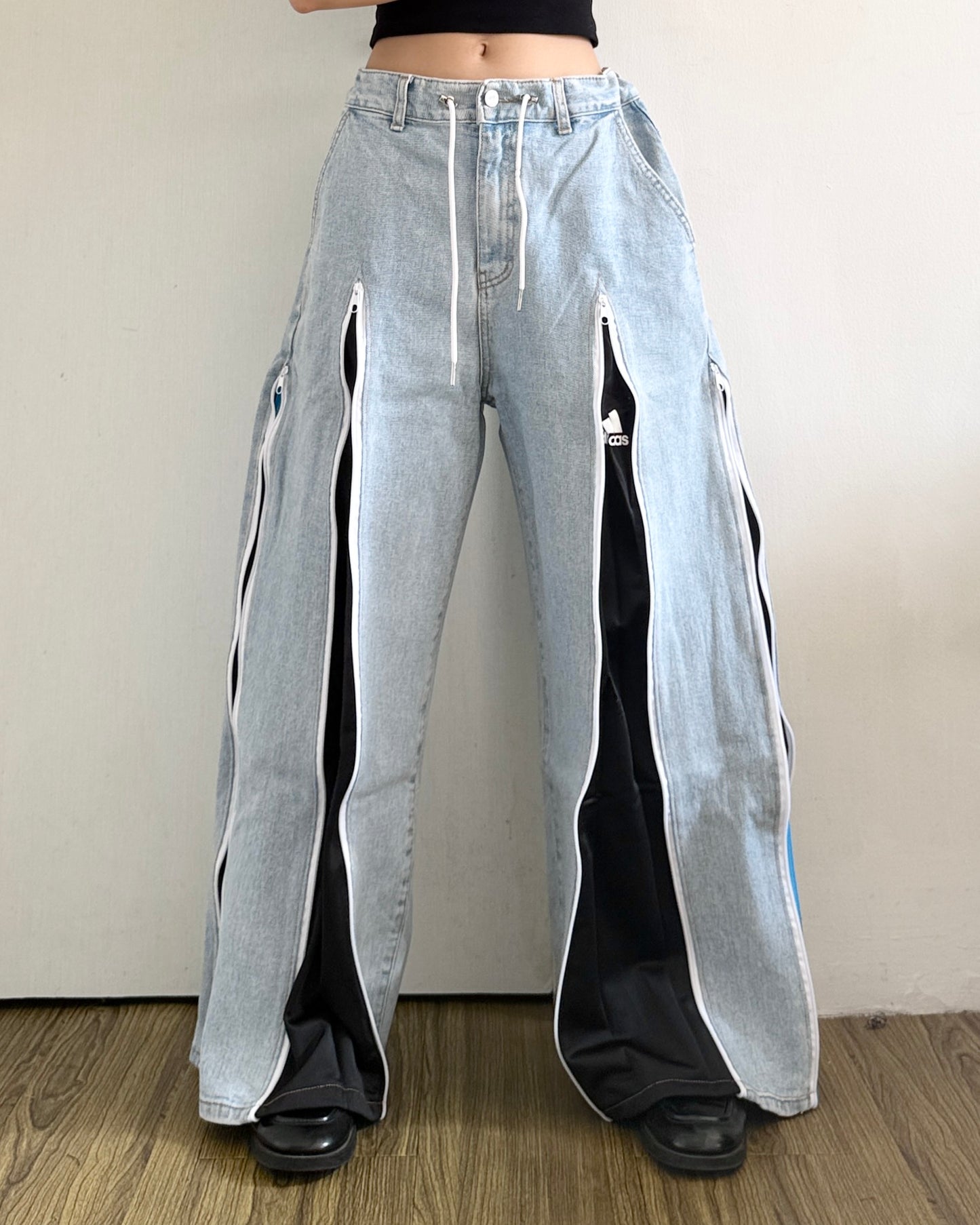 [BIG SIZE] Zipper Pants 0284