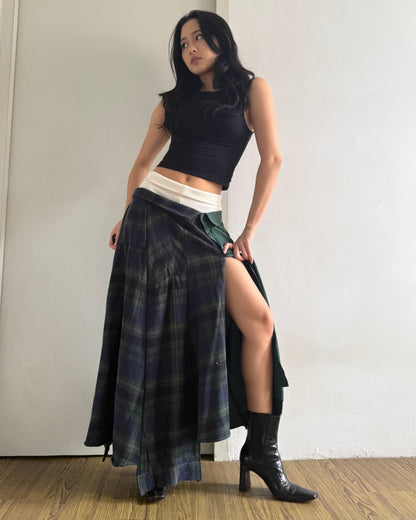 Button-up Maxi Skirt 044