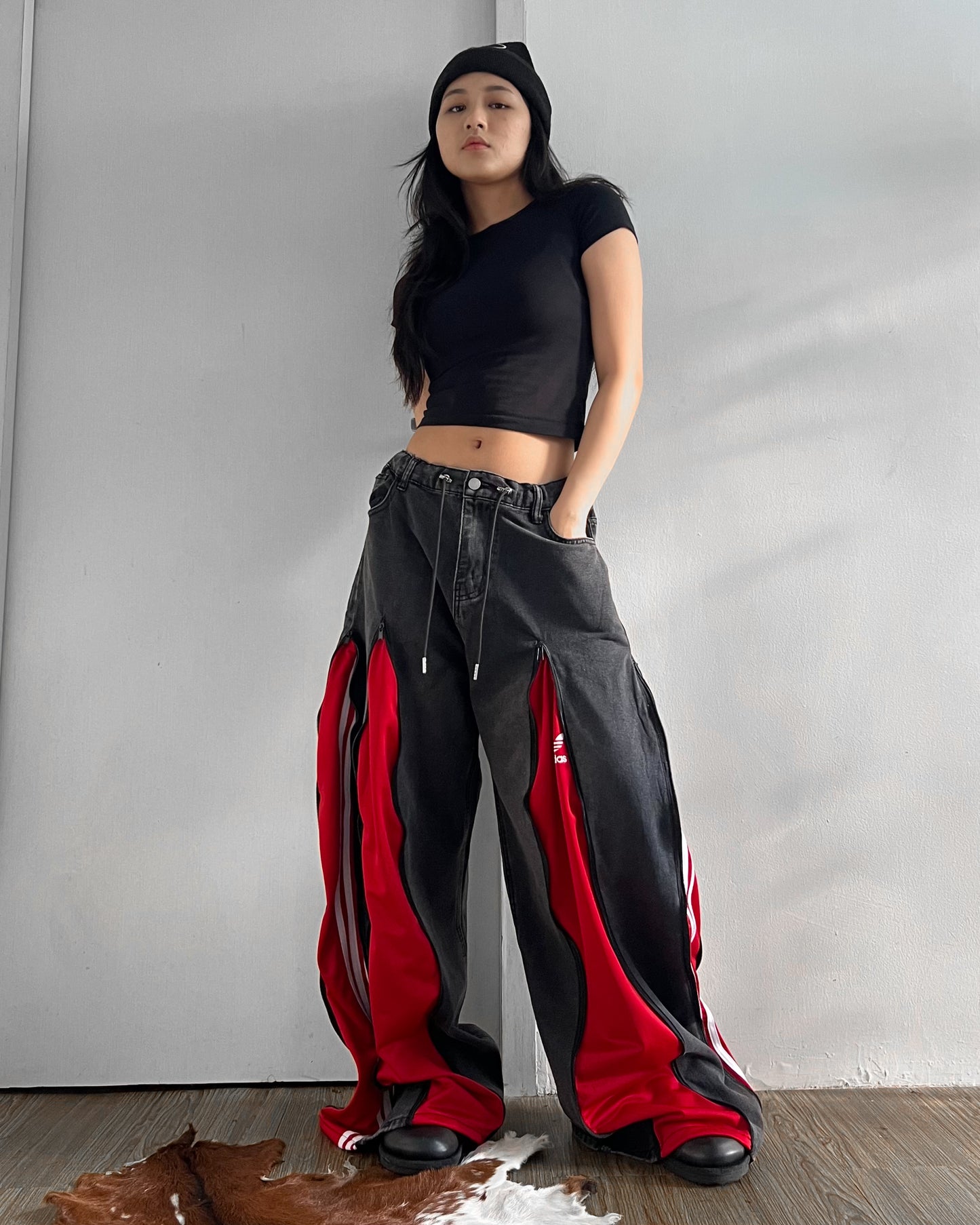 [BIG SIZE] Zipper Pants 0150
