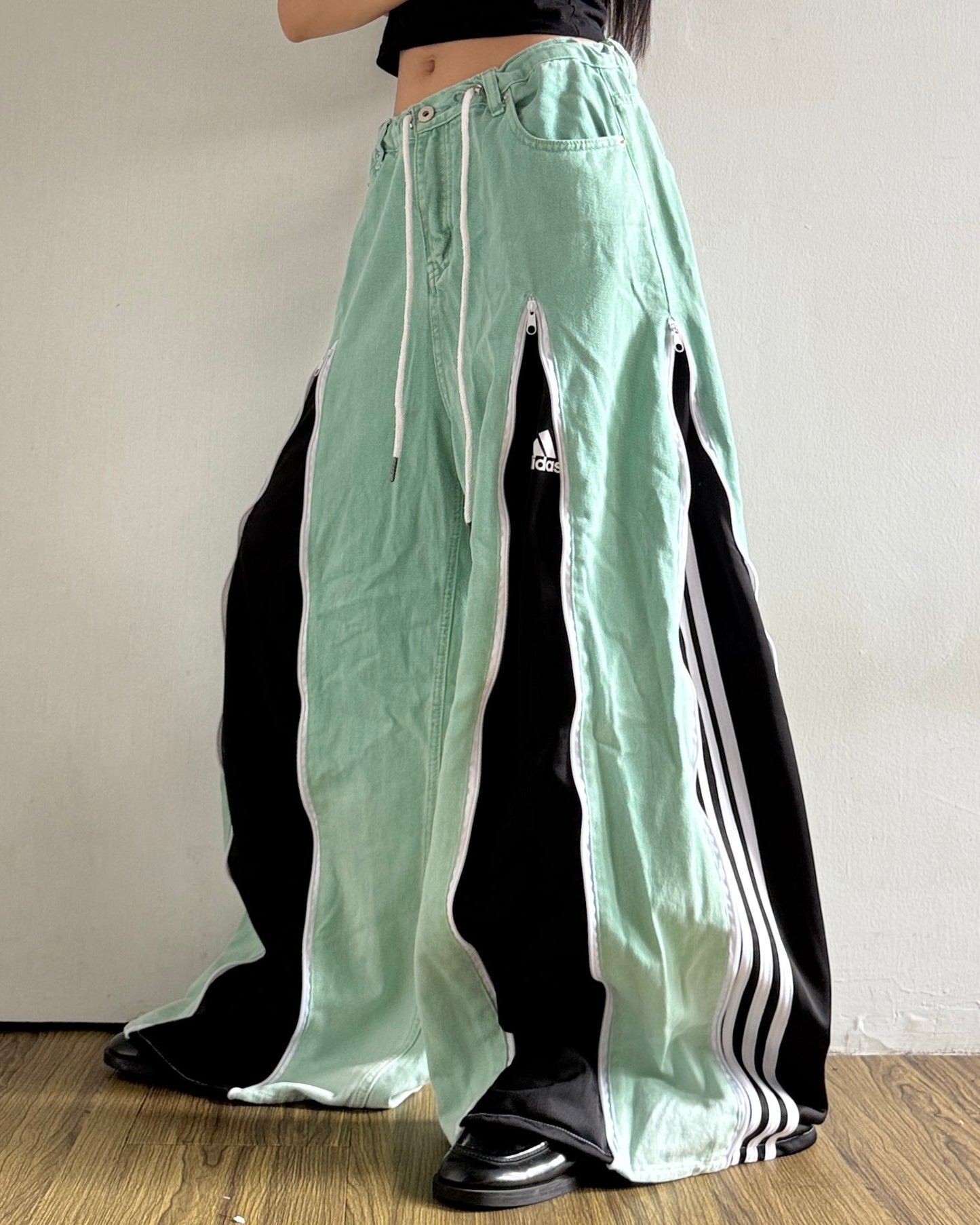 [BIG SIZE] Zipper Pants 0278