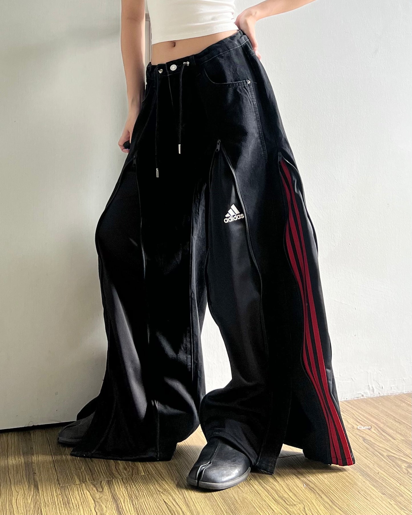 [BIG SIZE] Zipper Pants 0186