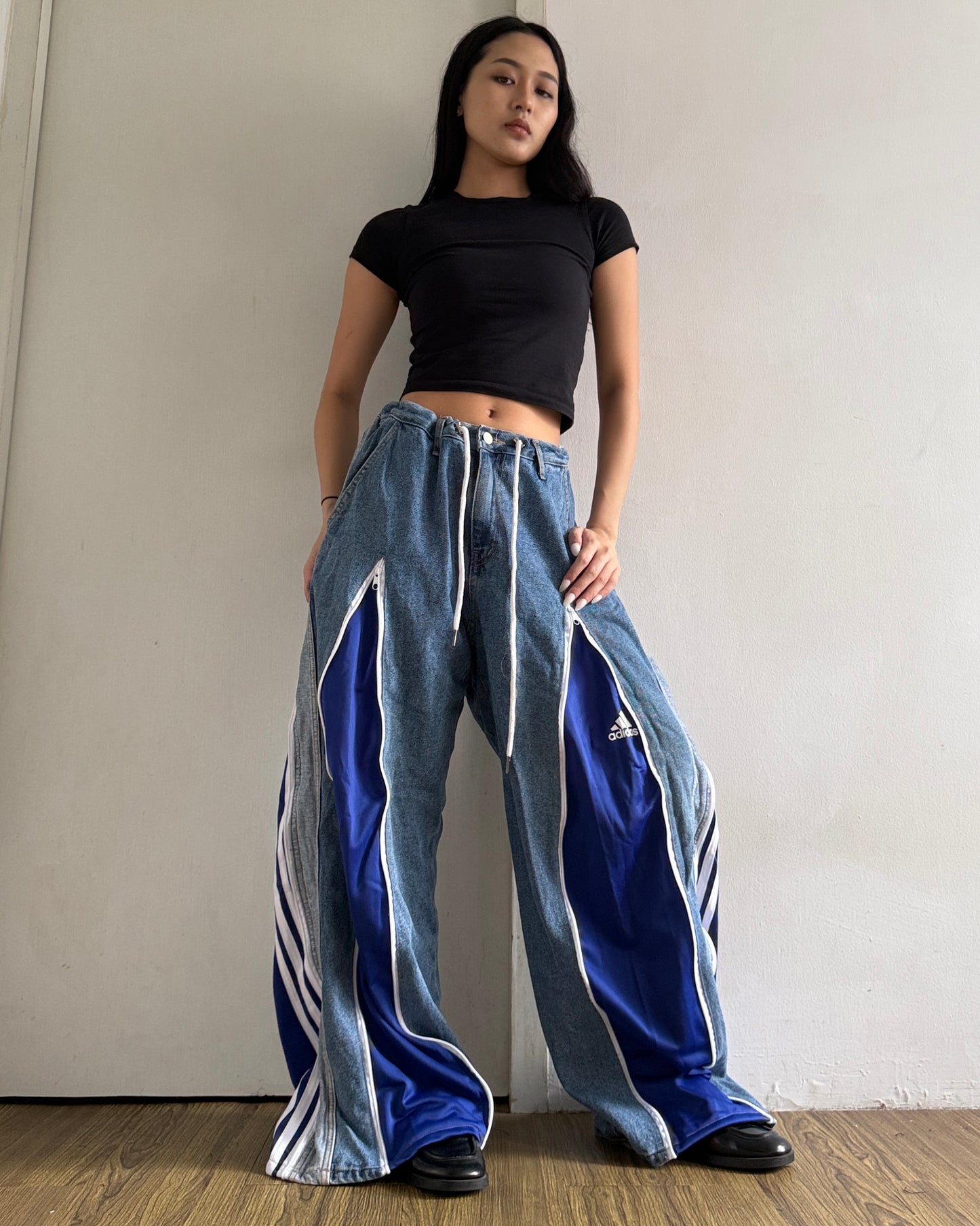 [BIG SIZE] Zipper Pants 0270