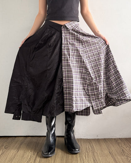 Button-up Maxi Skirt 070