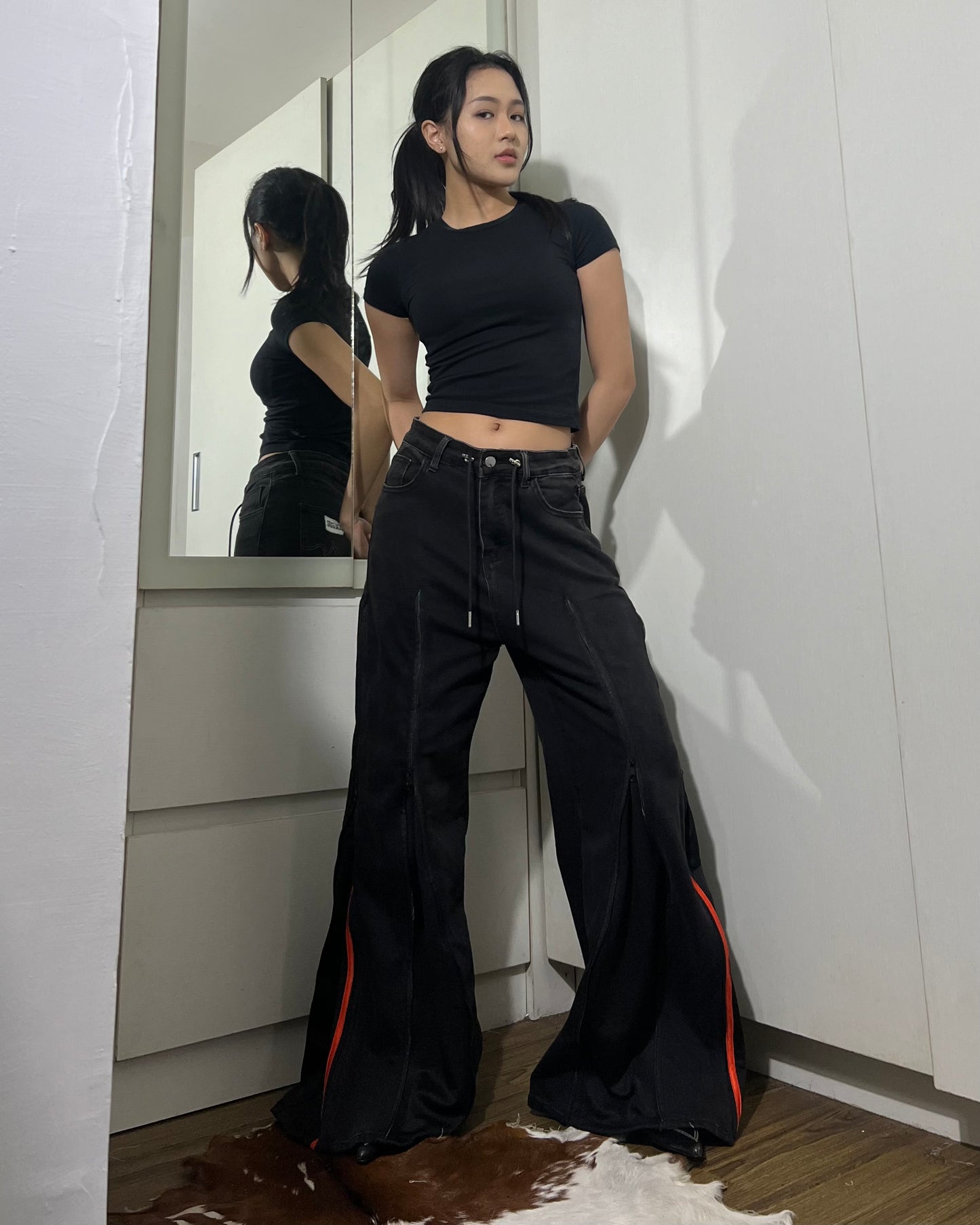 Zipper Pants 0131