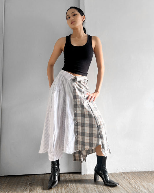 Button-up Maxi Skirt 028
