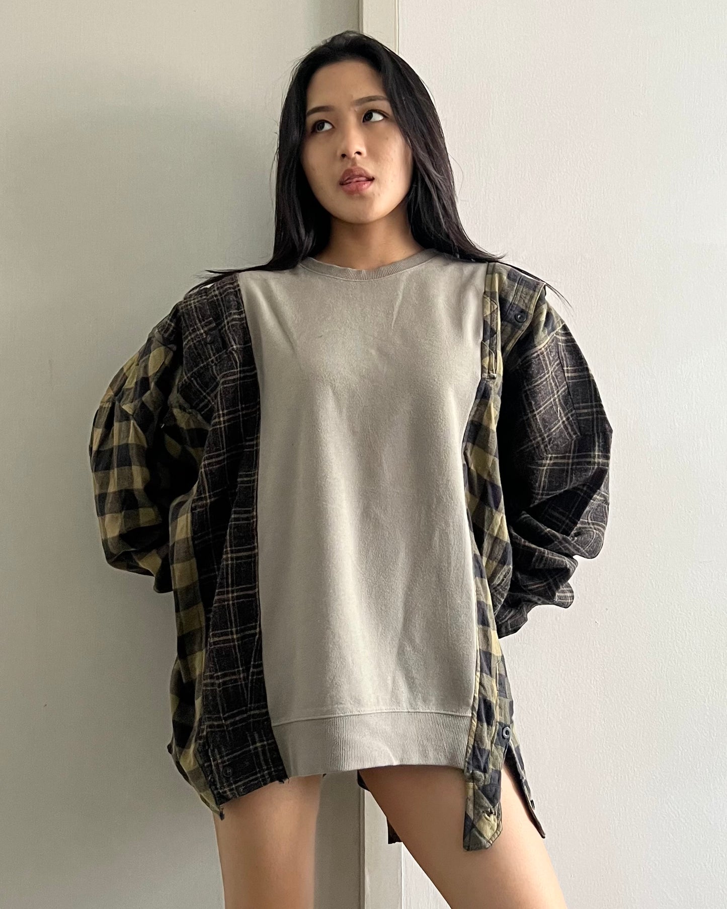 Flannel Sweater 057