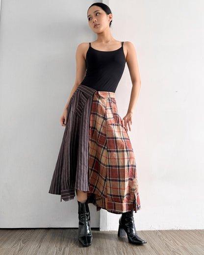 Button-up Skirt 055