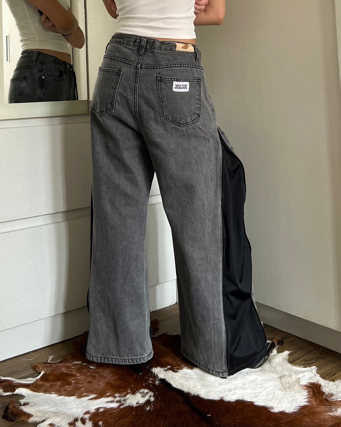 Zipper Pants 047
