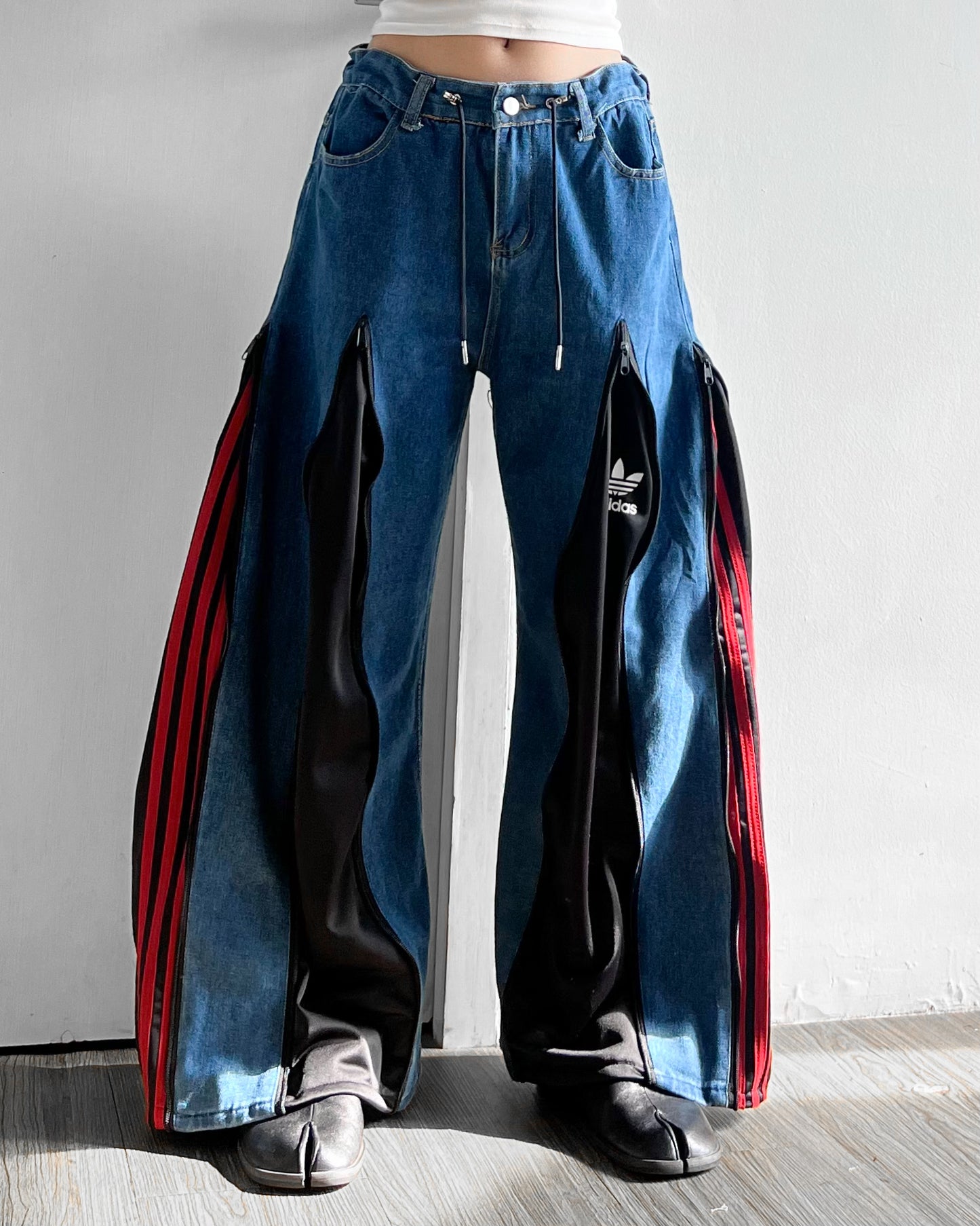 [BIG SIZE] Zipper Pants 0184