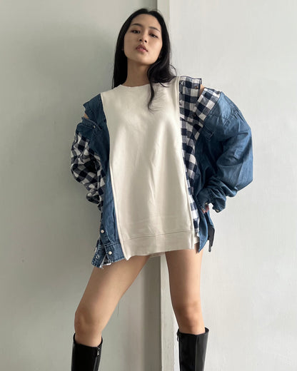 Flannel Sweater 074