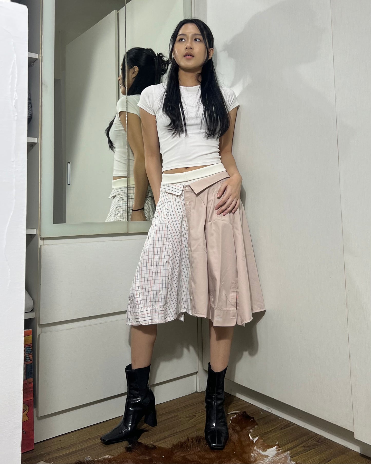 Button-up Skirt 004