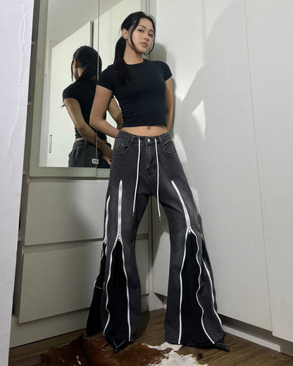 Zipper Pants 0123