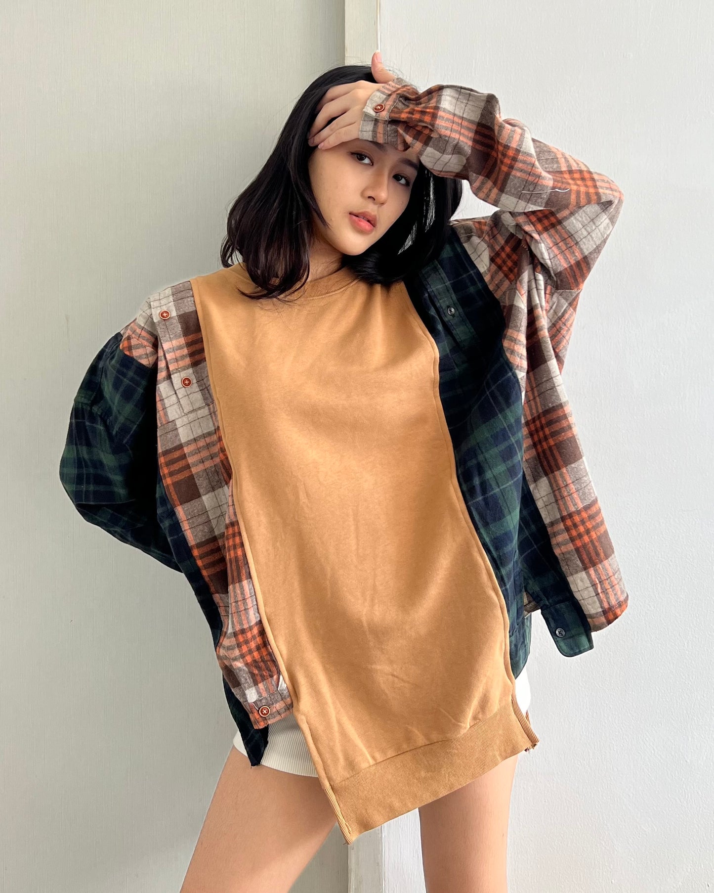 Flannel Sweater 052