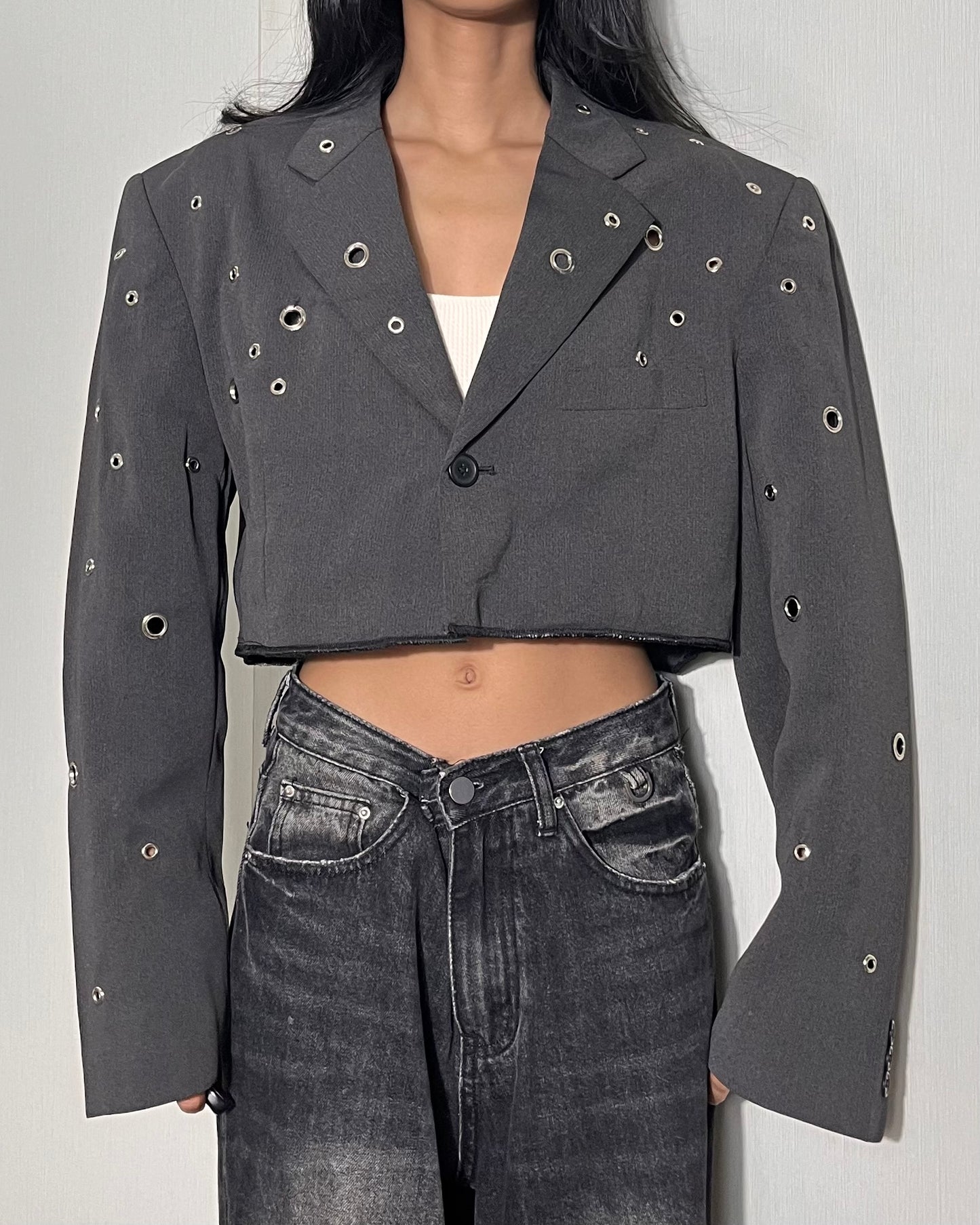 Eyelet Blazer 010