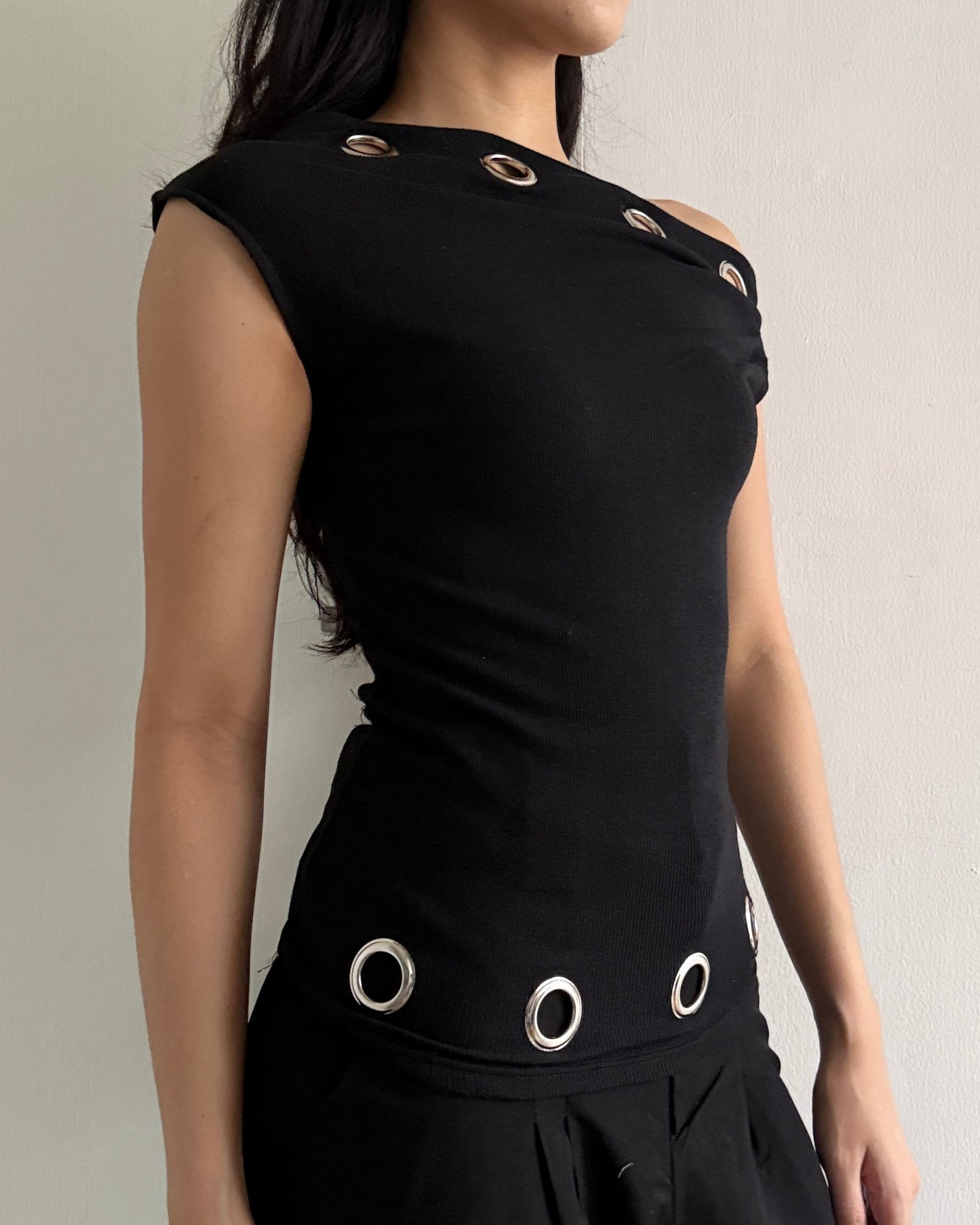 BULLET CURVE TOP - BLACK