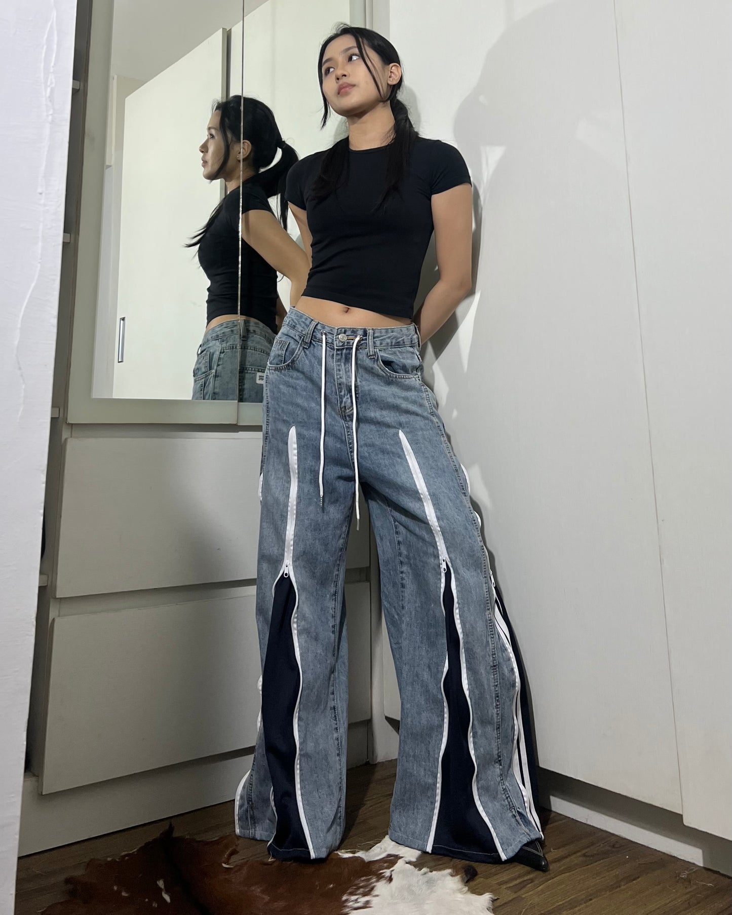 Zipper Pants 0132
