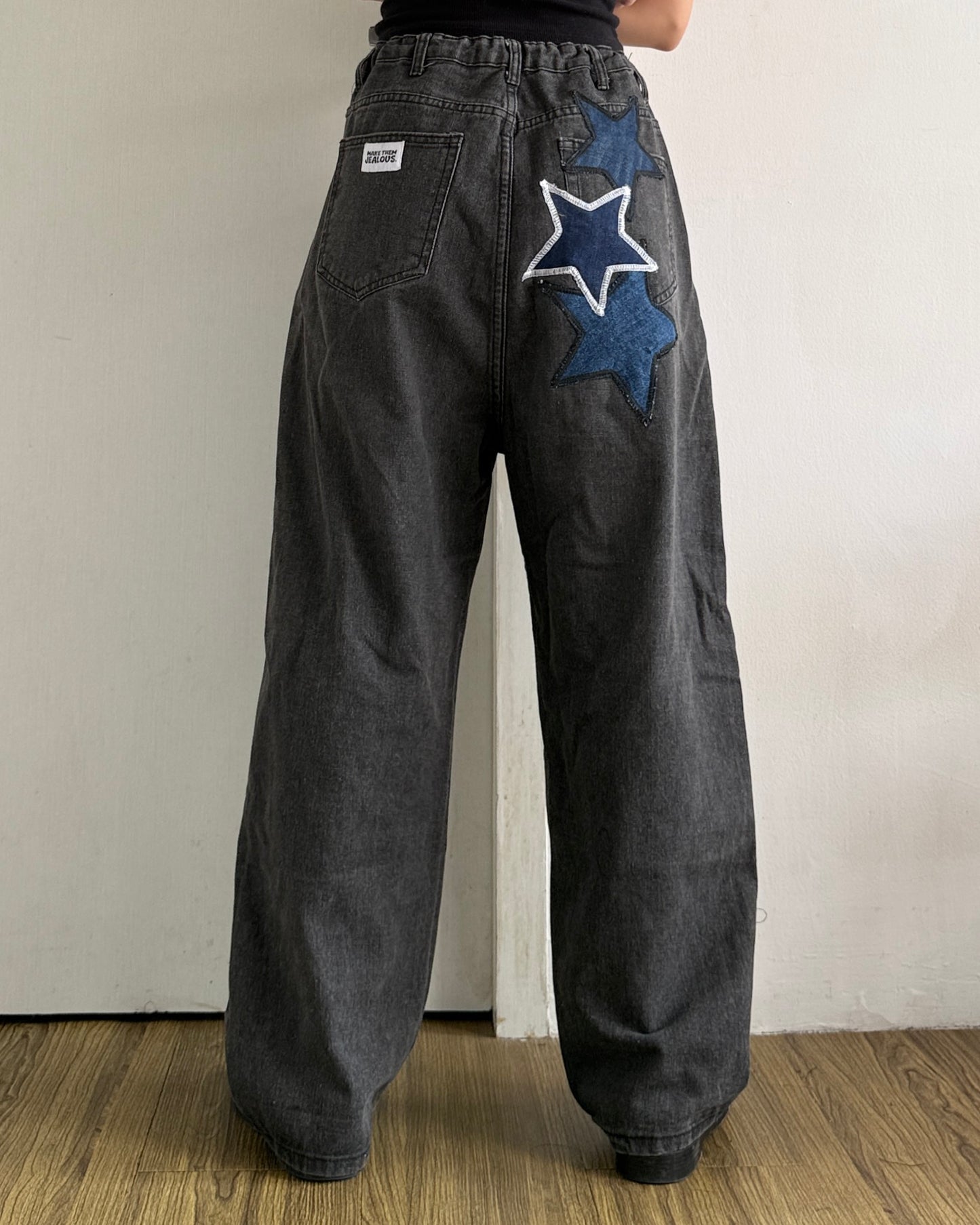 Star Patch Pants 004