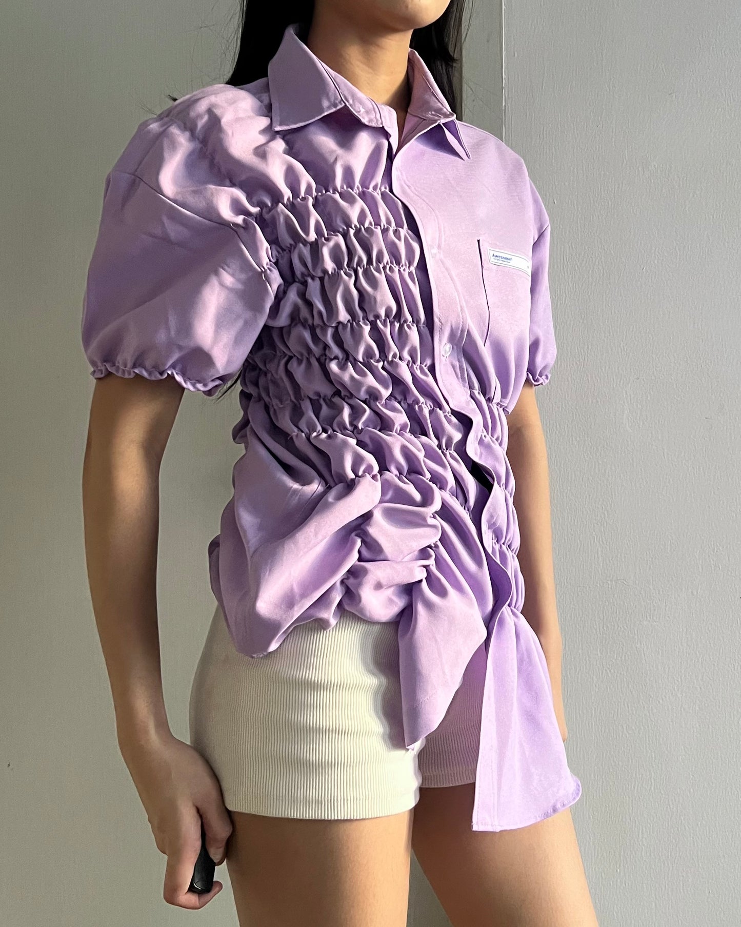 Ruched Shirt 012