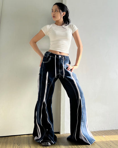 [BIG SIZE] Zipper Pants 0185