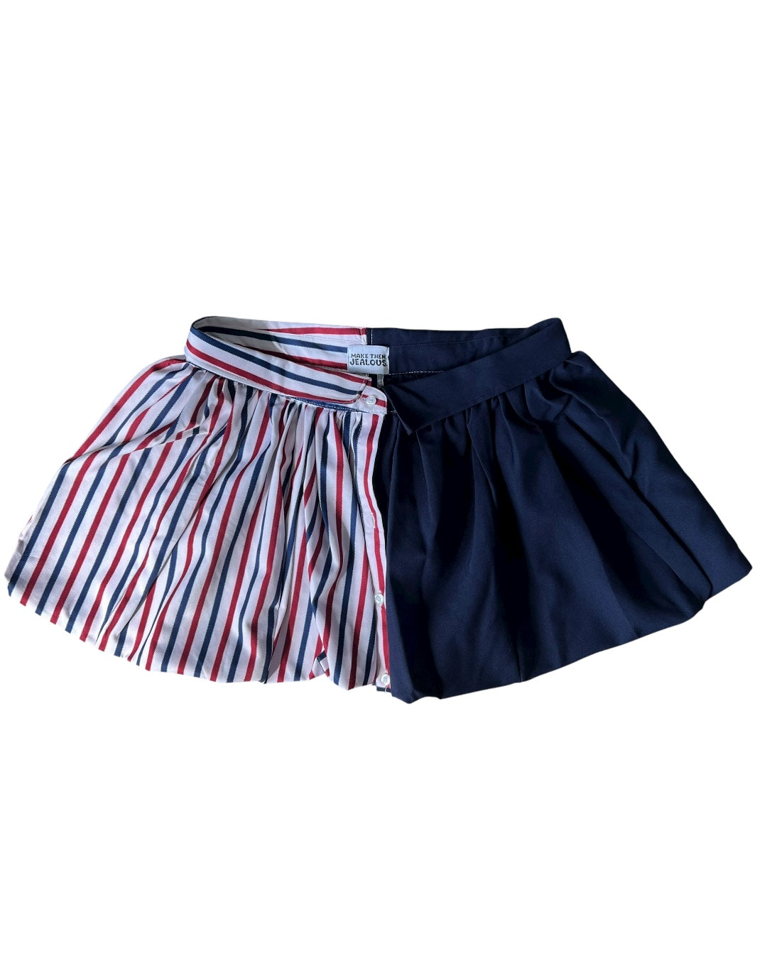 Button-up Balloon Skirt 002