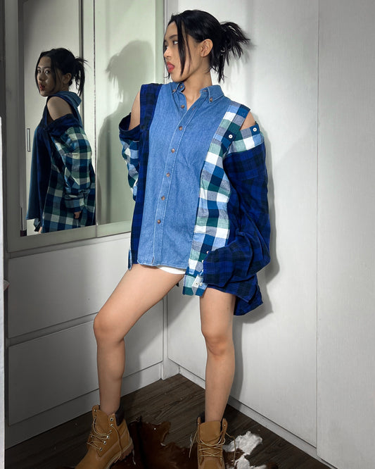 Deconstruct Flannel Shirt 033
