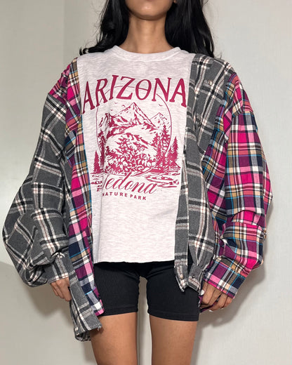 Deconstruct Flannel Shirt 022