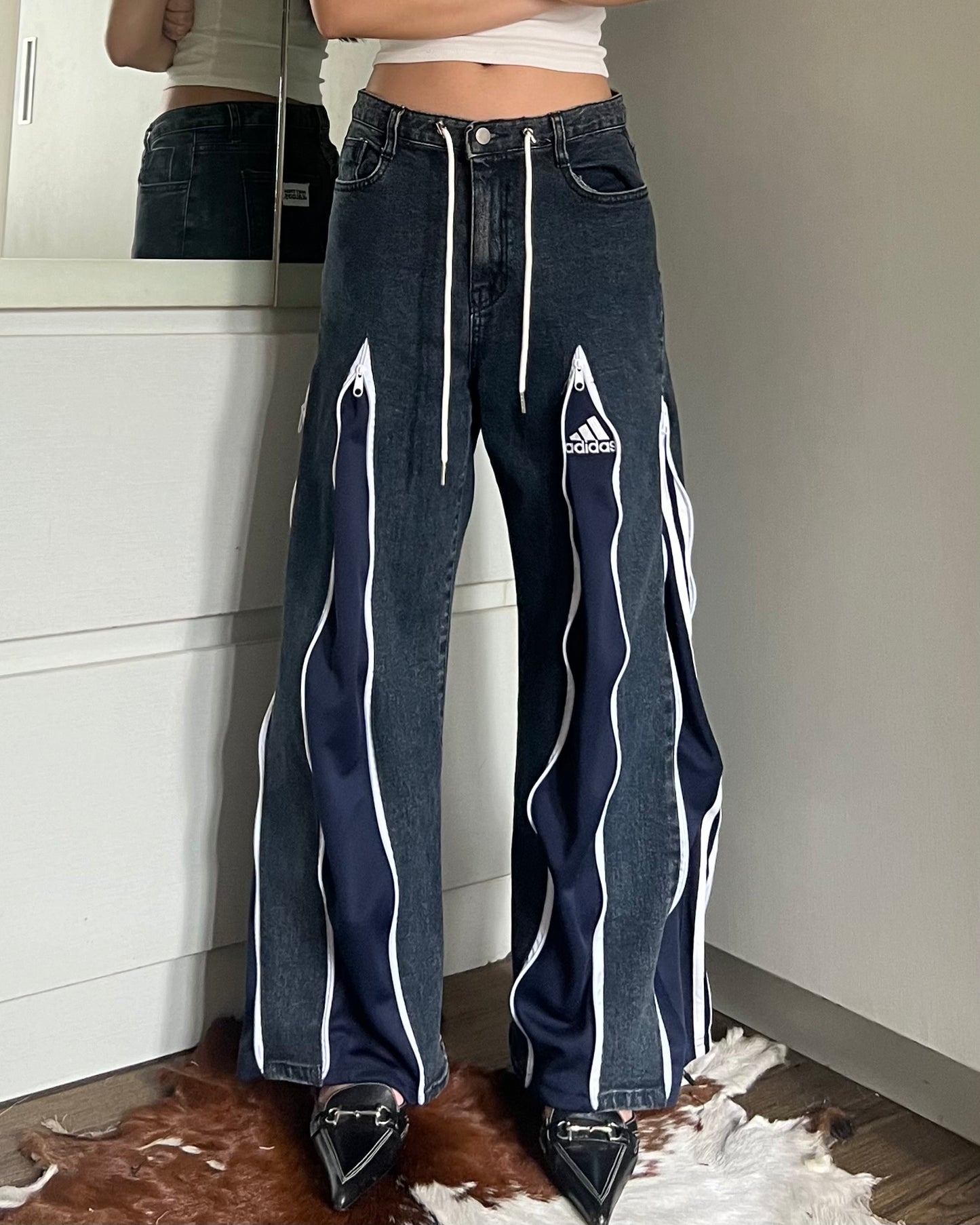 Zipper Pants 054