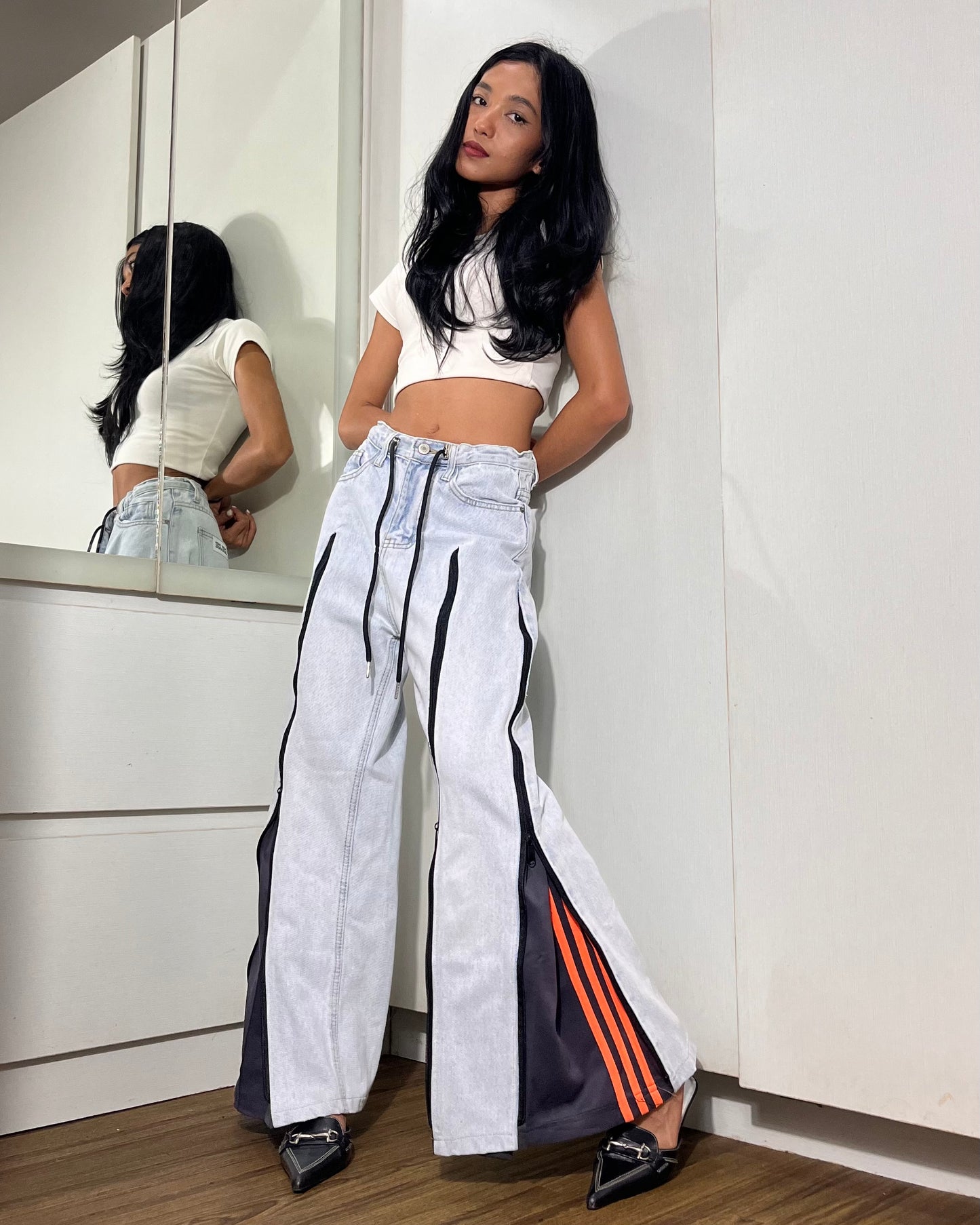 Zipper Pants 005