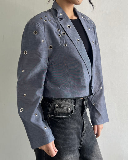 Eyelet Blazer 023