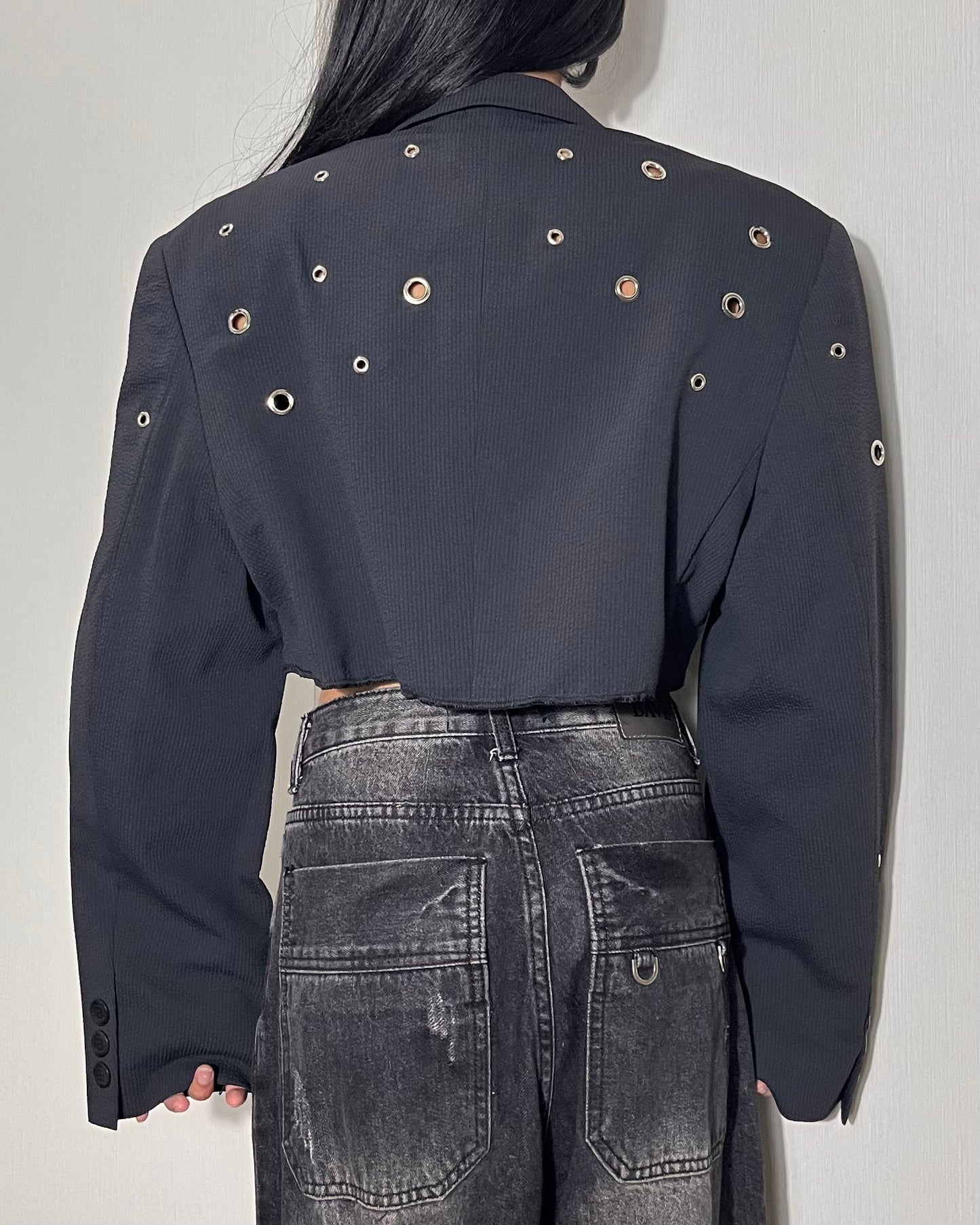 Eyelet Blazer 014