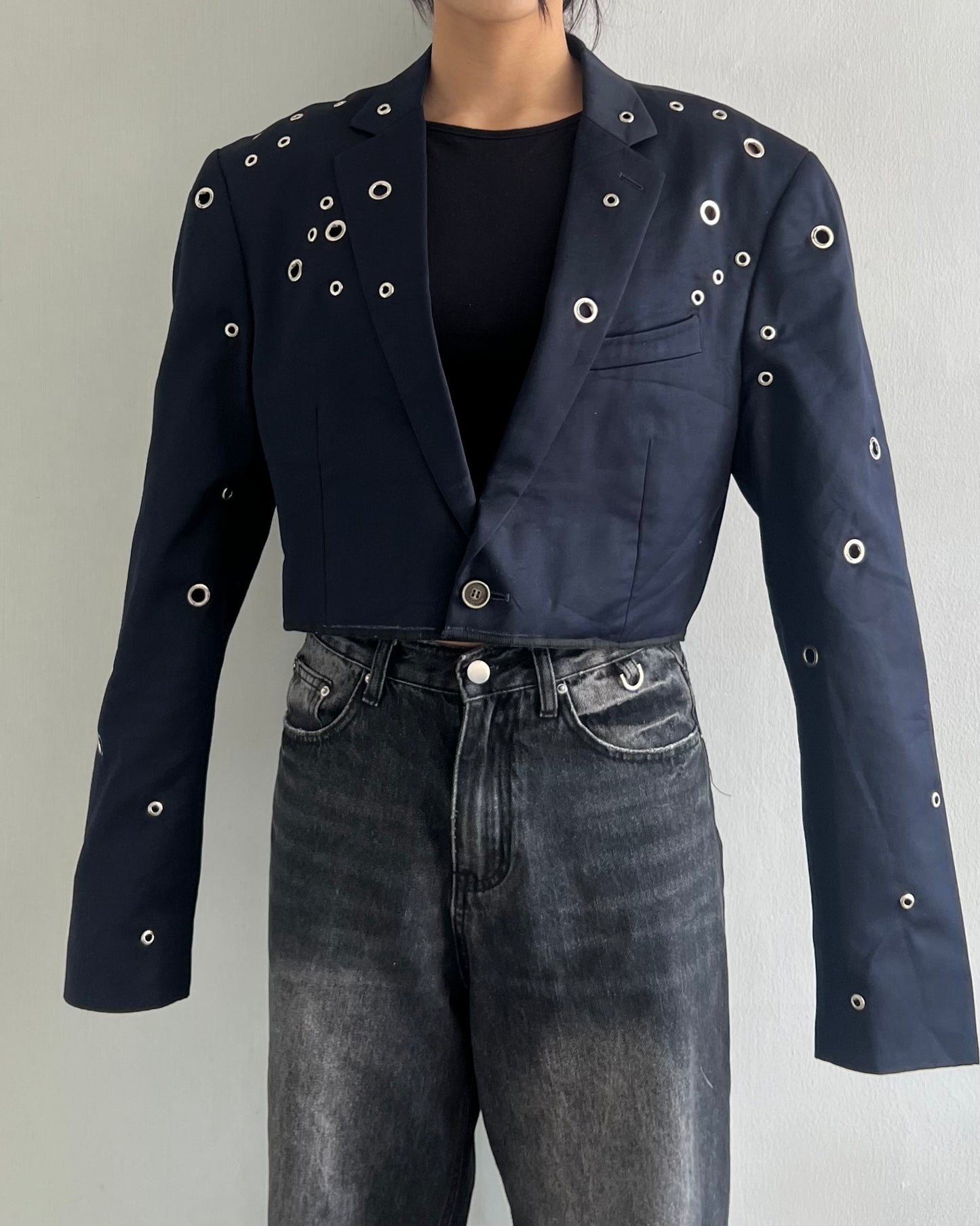 Eyelet Blazer 024