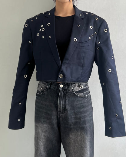 Eyelet Blazer 024