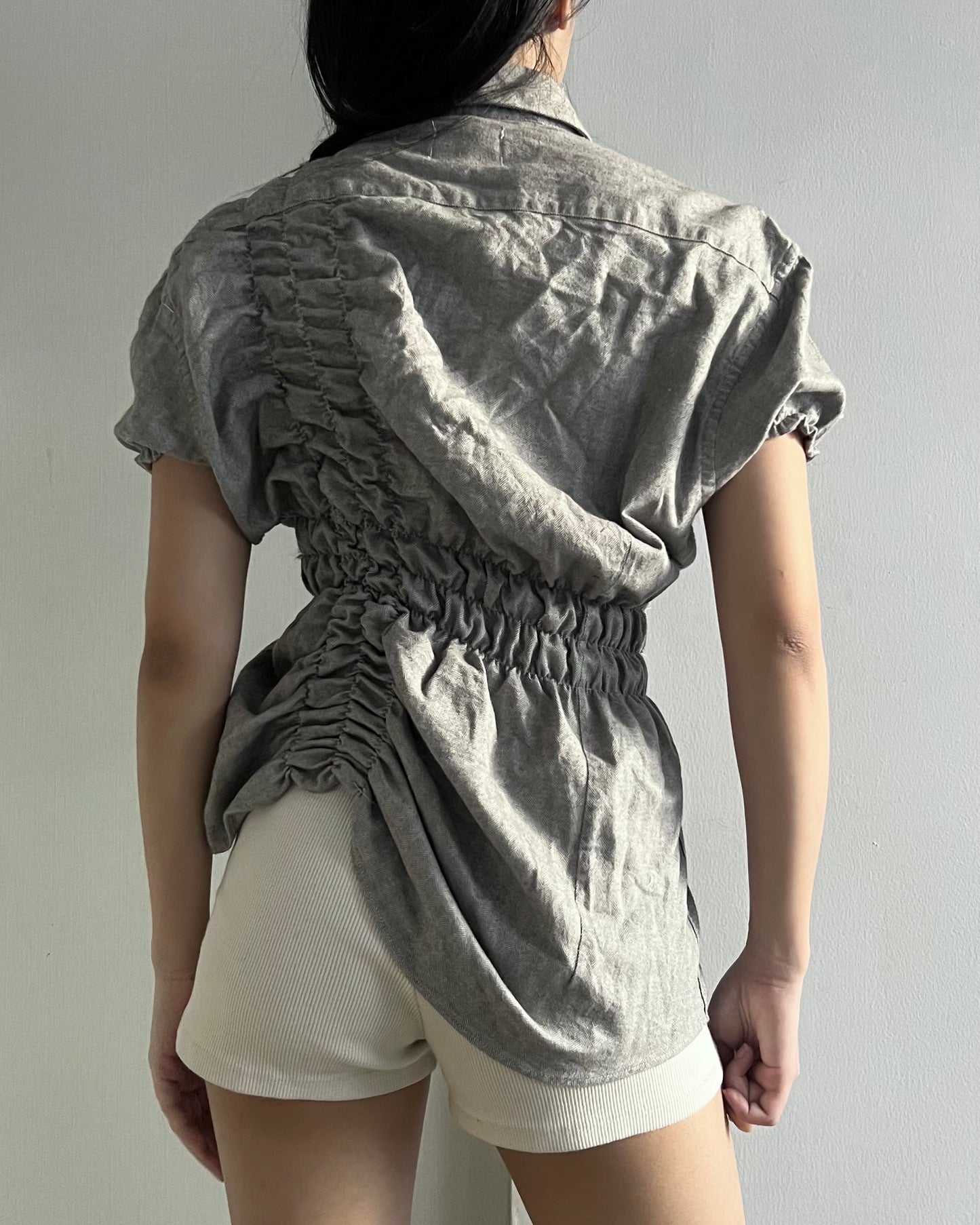 Ruched Shirt 010