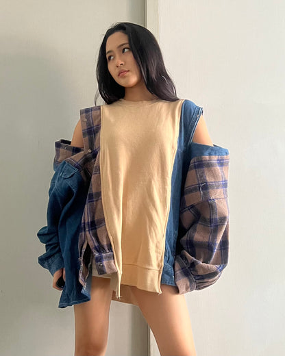 Flannel Sweater 069