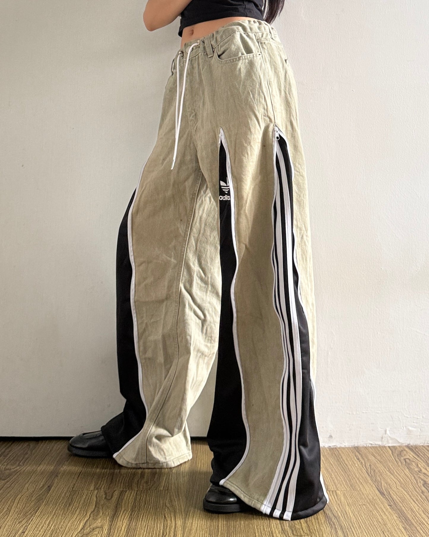 [BIG SIZE] Zipper Pants 0271