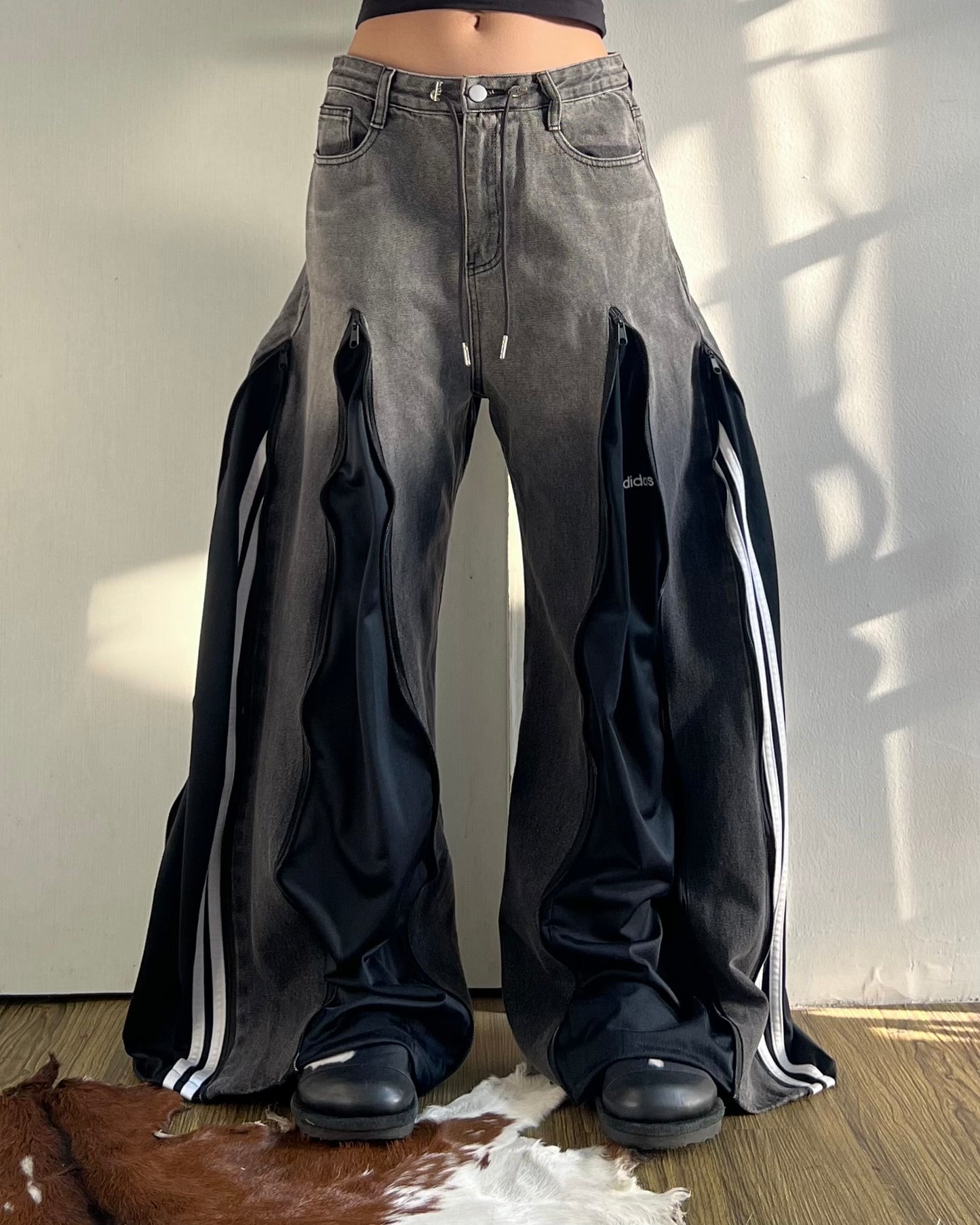 [BIG SIZE] Zipper Pants 0149