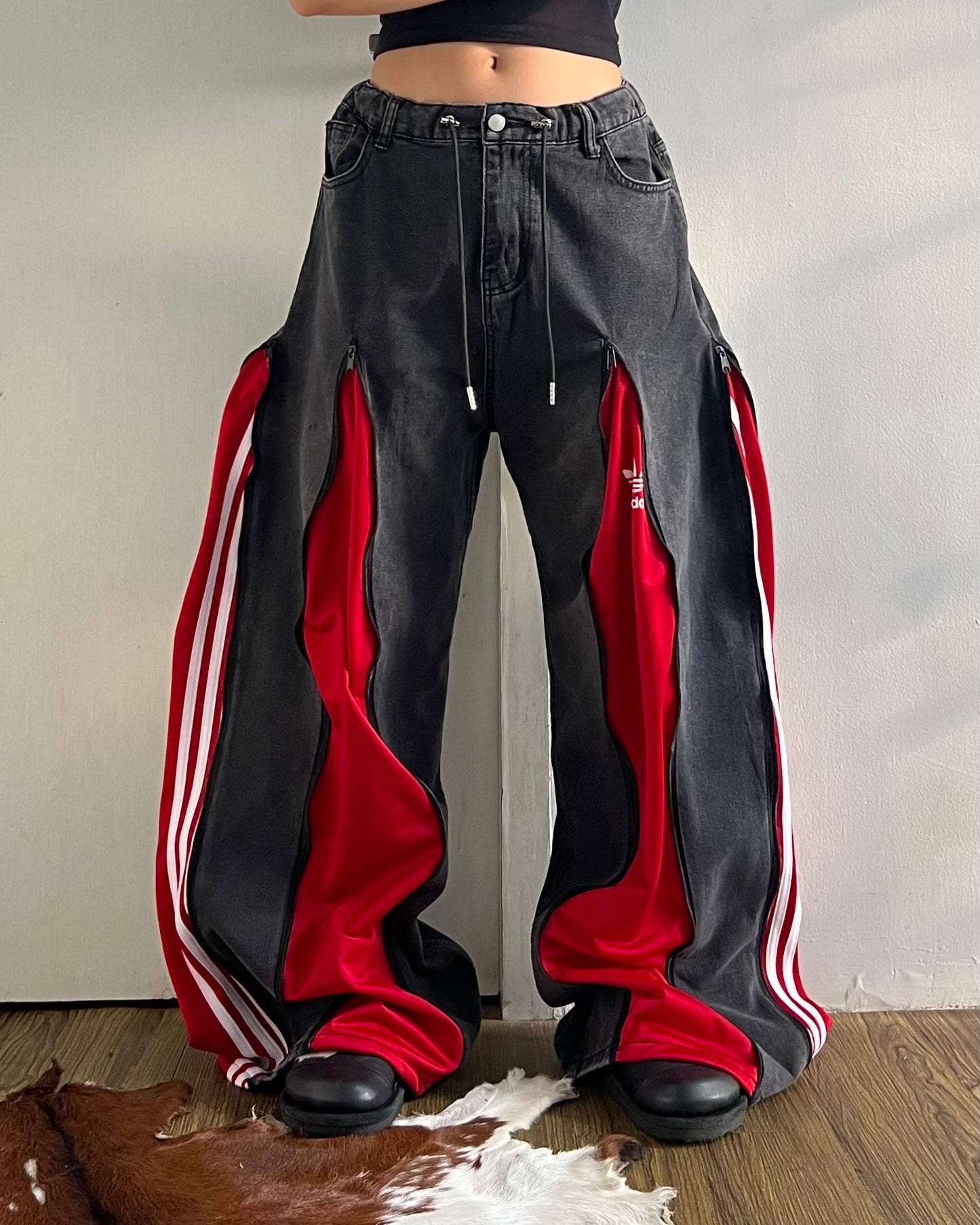 [BIG SIZE] Zipper Pants 0150