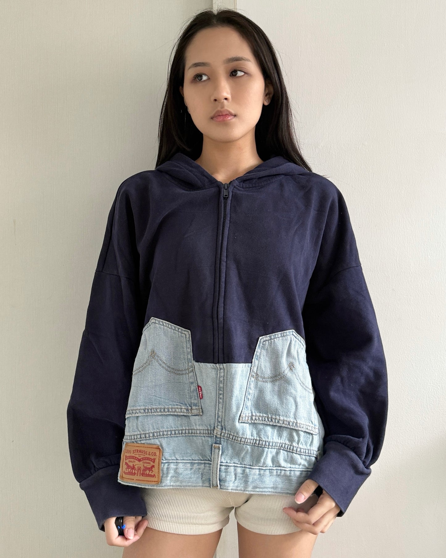 Denim Hoodie 011