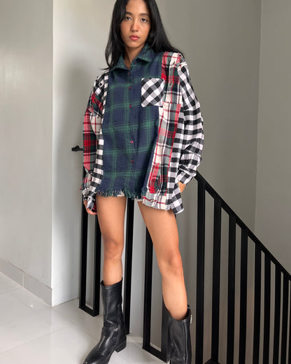 Deconstruct Flannel Shirt 018