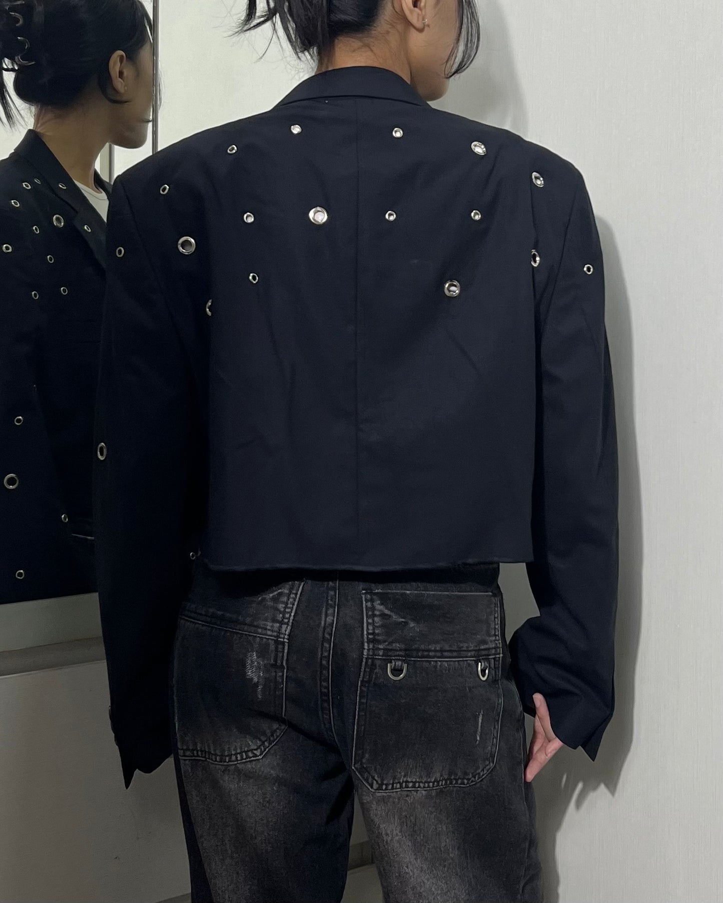 Eyelet Blazer 016