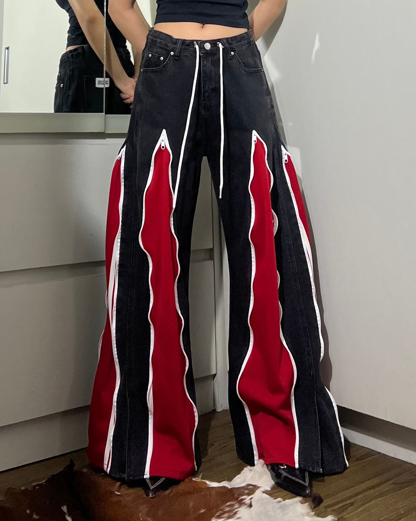 Zipper Pants 0130
