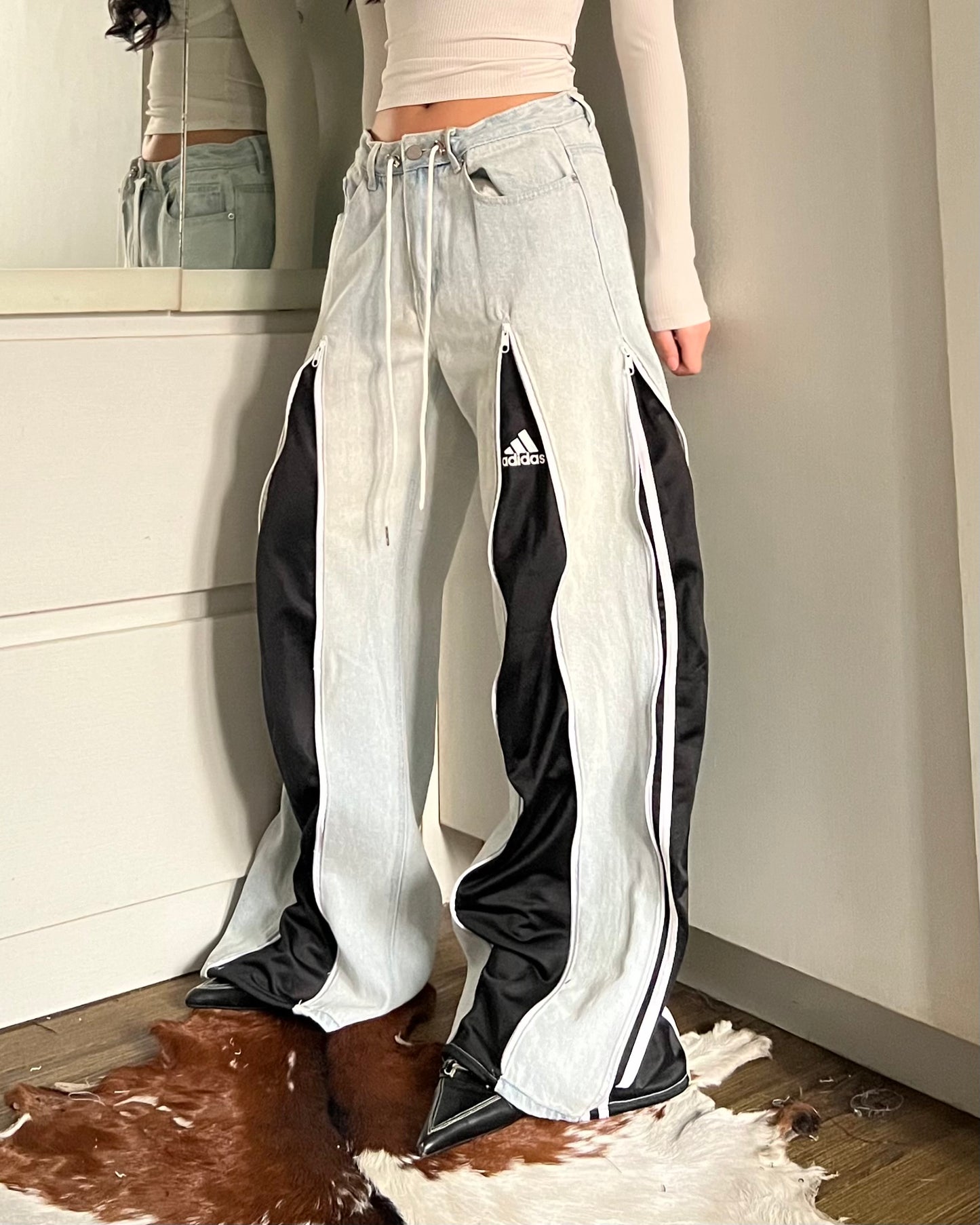 Zipper Pants 063