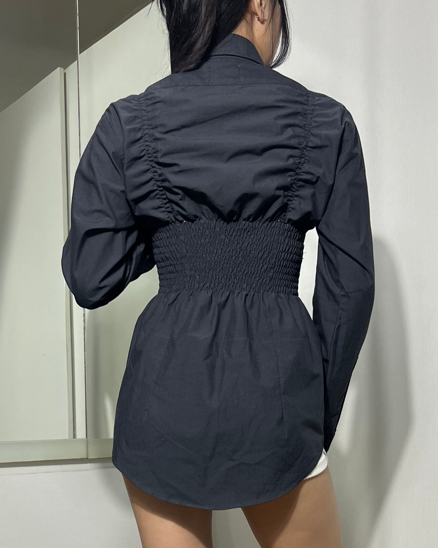 Smocked Shirt 002
