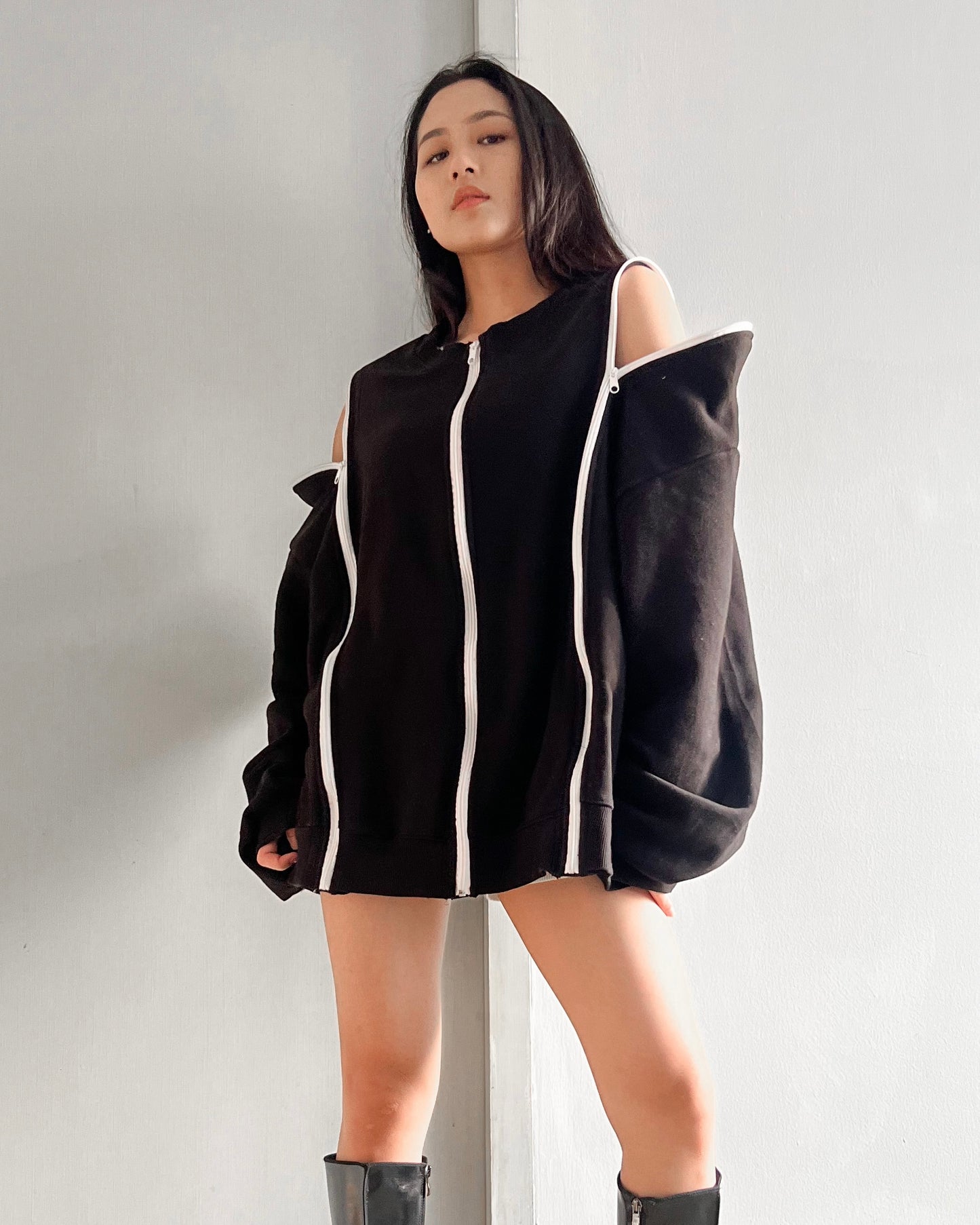 Zipper Sweater 007