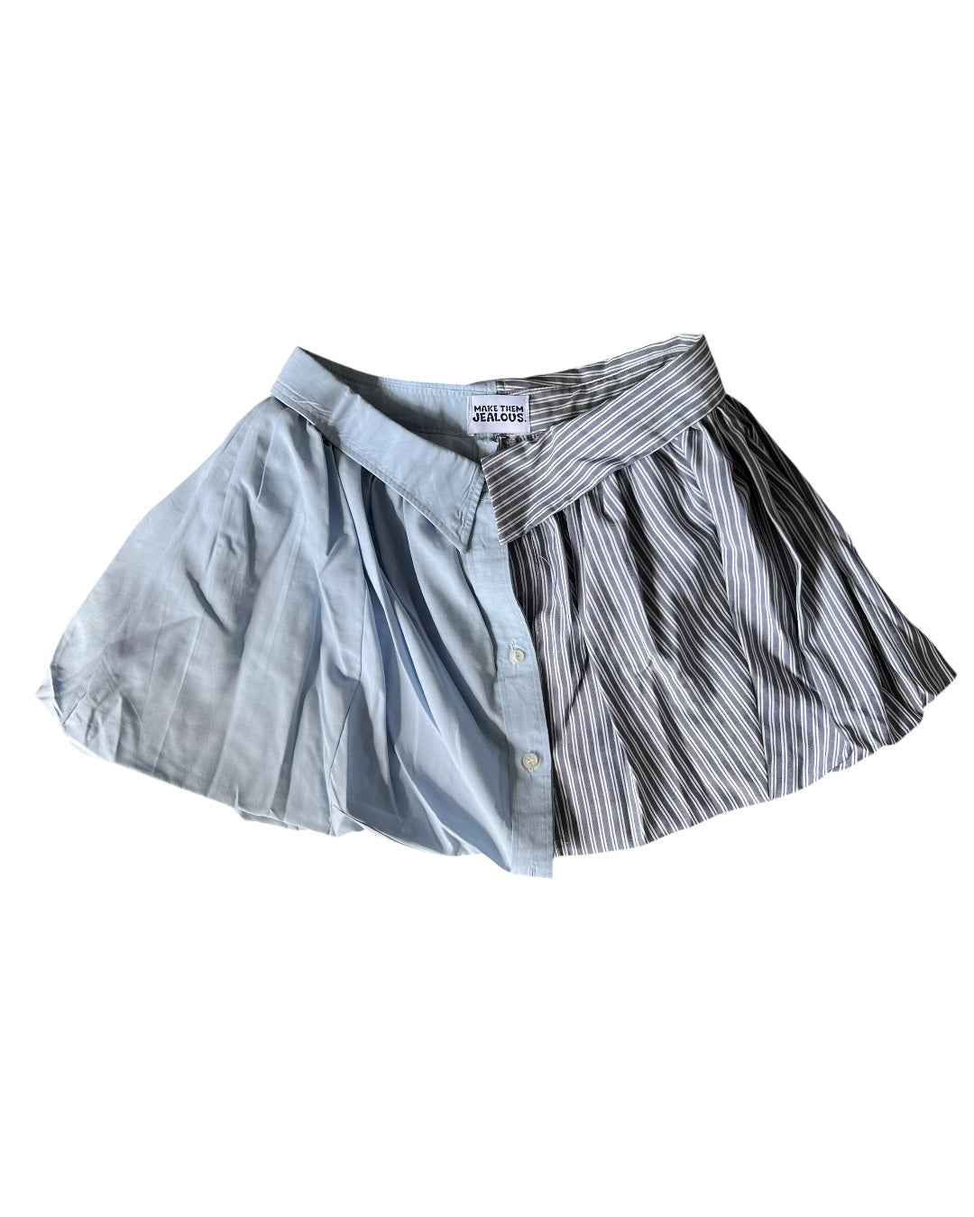 Button-up Balloon Skirt 003