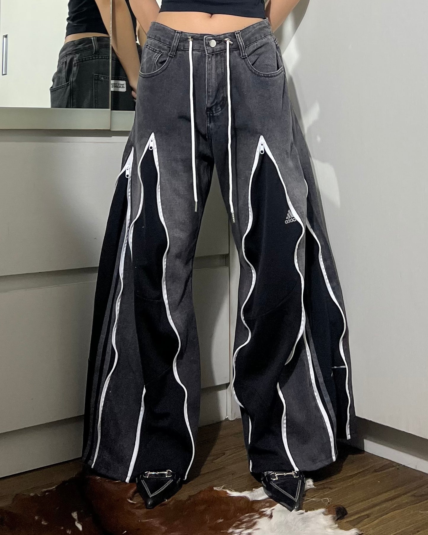 Zipper Pants 0123