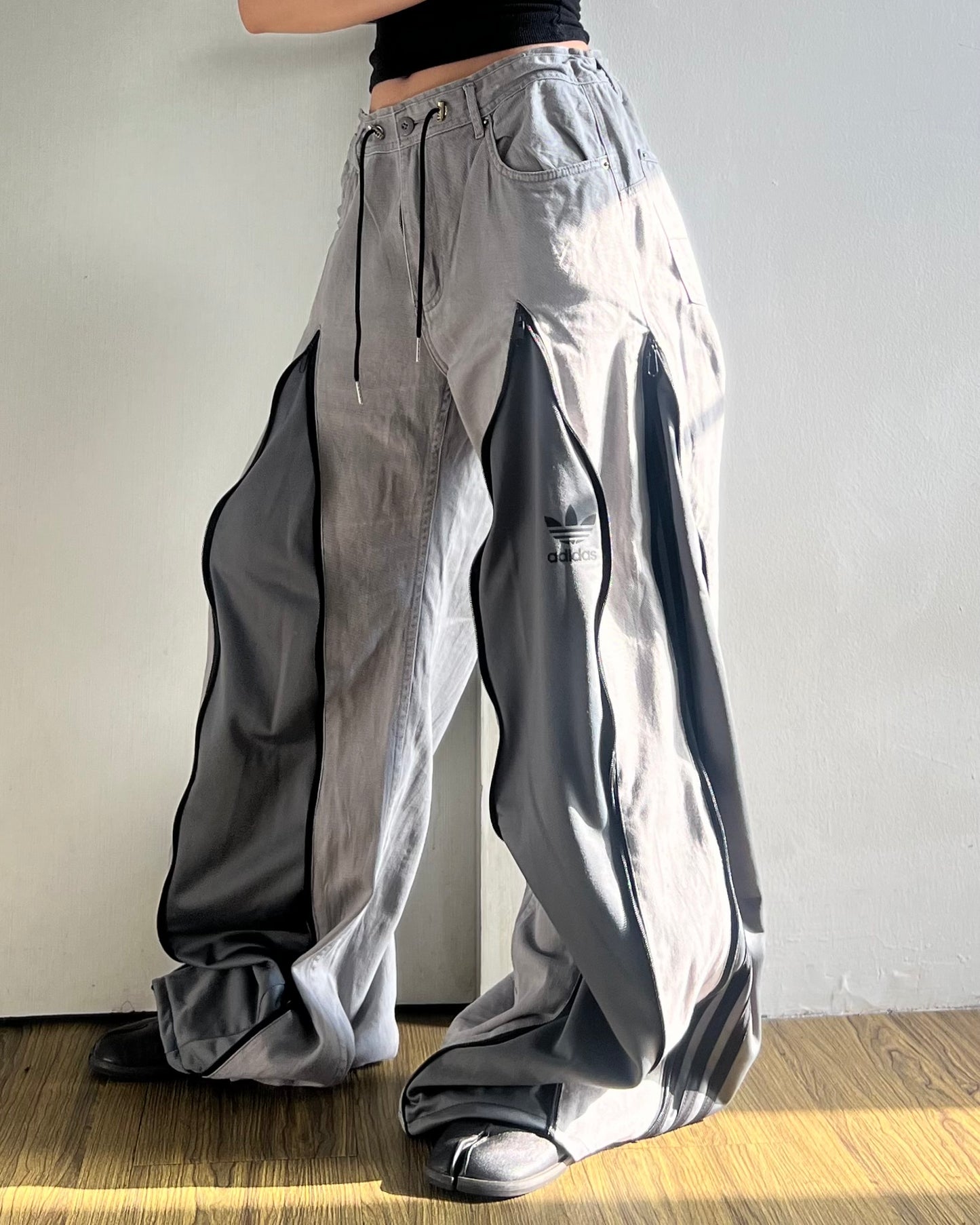 [BIG SIZE] Zipper Pants 0202